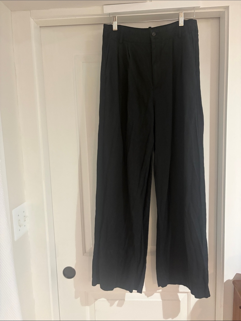 Madewell Black Wide-Leg Women’s Pants
